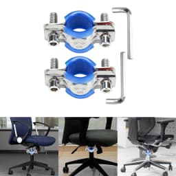 2x Office Chair Sinking Stopper 25-27mm Sinking Office Chair Repair Set