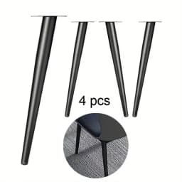 4pcs Furniture Accessories Furniture Legs Metal Furniture Legs Replacement Sofa Living Room Bedroom Table Cabinet TV Stand Feet