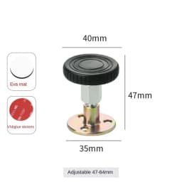Wood Home Furniture Legs Bedside Anti-shake Cabinet Furniture Anti-fall Device Fixtures Pied De Lit Bed Headboard Parts