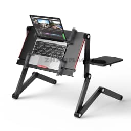 Lying Flat on The Bed, Laptop Desk, Foldable Tablet Stand, Adjustable and Movable, Writing Desk for Lying Down Desk Table