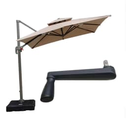 Outdoor Parasol Accessories Umbrella Crank Handle Banana Umbrella Roman Umbrella Special Accessories Umbrella Plate Armrest Hand