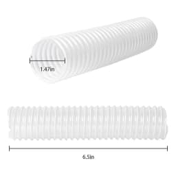 3 Pack 1-1/2Inch Replacement Lower Nozzle Duct Hose for Shark Rocket Vacuum Accessories NV341 NV470 NV500 NV501 UV560