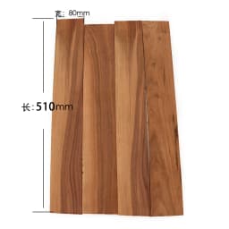 HQ T2 DIY 2-4MM Thin Sound Box Material Big Size African Black Walnut Timber Log Rare Wood Block Lumber