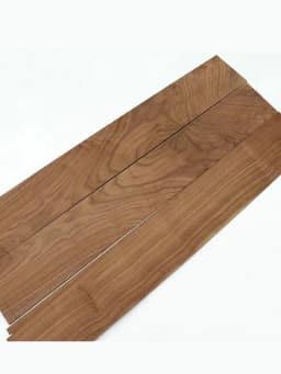 HQ T2 DIY 2-4MM Thin Sound Box Material Big Size African Black Walnut Timber Log Rare Wood Block Lumber