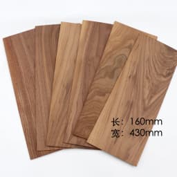 HQ T2 DIY 2-4MM Thin Sound Box Material Big Size African Black Walnut Timber Log Rare Wood Block Lumber