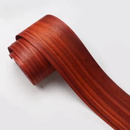 Veneer Wood Sheet Natural Rosewood Veneer Furniture Speaker Veneer Home Decoration Adhesive Surface size:15x250cm T0.2mm
