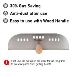 Pizza Oven Door for Gozney Tread, Oven Door for Gozney Arc XL, Stainless Steel Oven Accessories