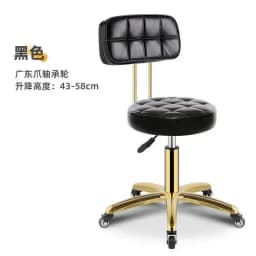 Salon Hairdressing Barber Chair Barbershop Stool Vintage Furniture Beauty Stools Professional Rotating Rolling Work Chairs
