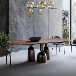 Italian Wooden Dining Table Unique Luxury Modern Restaurant Dining Table Wooden Living Room Mesa Para Comedor Home Furniture