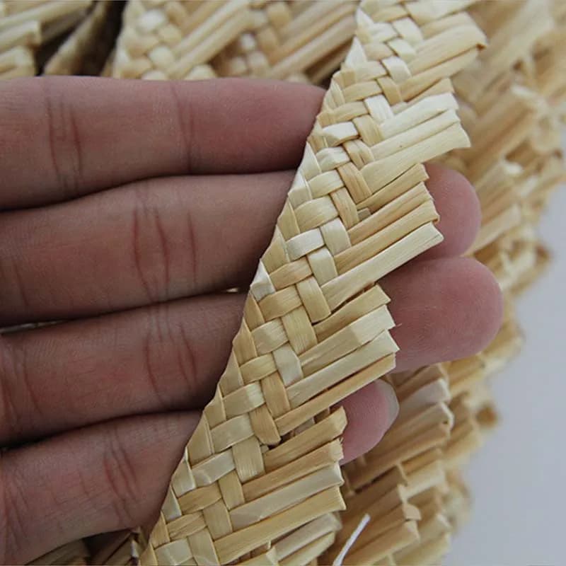 45 Meters Home Handmade Crafts Knit Repair Chair Basket Table Furniture Decor Natural Wheat Straw Weaving Material Rope Rattan