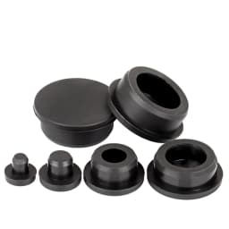 White/Black Silicone Plug Circular Rubber Plug 19.5mm~201.5mm Dustproof Stopper Rubber Seal Cap Stopper Blanking End Caps Seal