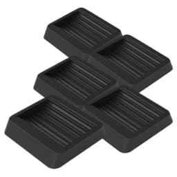 5Pcs Bed Frame Wheel Stoppers Roller Skating Chair Fixing Pad Wheel Caster Wheels Furniture Stopper Tpu Nonslip Office