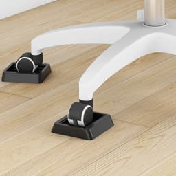 5Pcs Bed Frame Wheel Stoppers Roller Skating Chair Fixing Pad Wheel Caster Wheels Furniture Stopper Tpu Nonslip Office