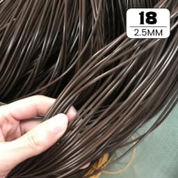500G Round PE Rattan 2.5/3/3.5/4.5mm Plastic Synthetic Rattan Weaving Raw Material for Furniture Repair Chair Storage Basket DIY