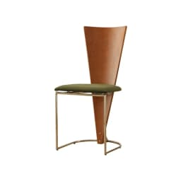 French Retro Solid Wood Dining Chair Home Dining Table Chair Metal Medieval Designer Creative Backrest Chair