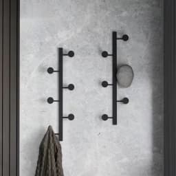 Japanese Style Minimalist Metal 4 Hooks Clothes Hat Rack Wall Hanging Creative Entrance Bedroom Decoration Foyer Hooks Hangers