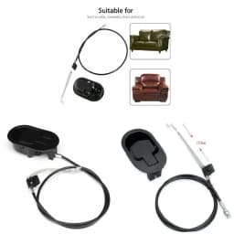 Metal Recliner Release Handle Sofa Chair Couch Release Lever Pull Handle for Glider Rocking Chair Recliner