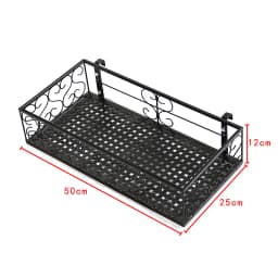 Balcony Flower Stands Flower Pot Hangers Indoor Wrought Iron Succulent Flower Shelves soportes para plantas полка под цветы
