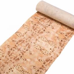 Home Decoration Furniture T0.25mm Drum Veneer Furniture Veneer Natural Poplar Tree Nodule Wood Veneer Electric