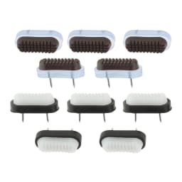10Pcs Increase Height Furniture Glides Pads Furniture Sliders Chair Leg Movers Floor Protectors Double Nail on Furniture Pads