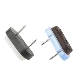 10Pcs Increase Height Furniture Glides Pads Furniture Sliders Chair Leg Movers Floor Protectors Double Nail on Furniture Pads