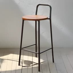 High-Back Outdoor Bar Chair for Home, Stylish and Comfortable Designer, High Footrest Stool, Nordic Modern Luxury