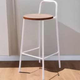 High-Back Outdoor Bar Chair for Home, Stylish and Comfortable Designer, High Footrest Stool, Nordic Modern Luxury