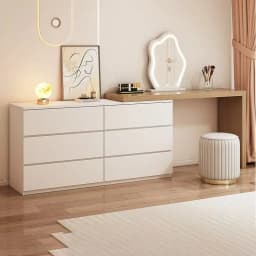 Luxury Dressing Table Drawer White Makeup Mirror Corner Desk Dresser Table Cabinet Organizers Storage Penteadeira Home Furniture