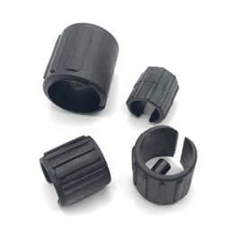 10Pcs U-Type Non-slip Office Protecting Chair Feet Tube Wrap Pads Plastic 13/16/19/22/25/32mm Raised Hangers Round Plug Pads