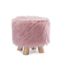Adorable Shoes-changing Stool Plush Wooden Footrest Removable Chair Cover Soft Seat Cushion Home Decor Furnitu 가구 걸상