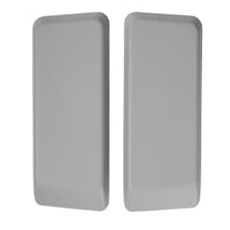 Arm Pads Caps Replacement for Haworth Very Office Home Computers Chair 1 Pair Black Gray Color Armrest Surface Furniture Parts
