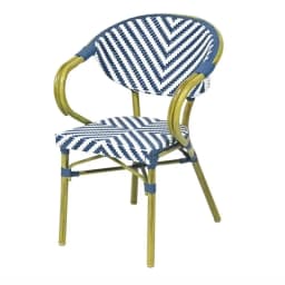 Home Outdoor Courtyard Nordic Single Chair with Backrests Armrests Garden Simple Backrest Rattan Leisure Dining Chairs Furniture