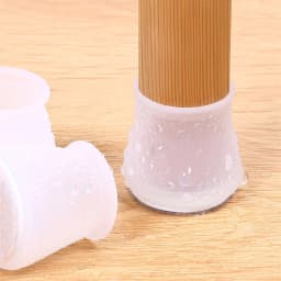 16Pcs Silicone Chair Leg Floor Protectors with Non-slip Felt Furniture Cups for Hardwood Floors, Protect Floors from Scratches