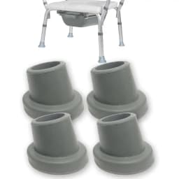 Replacement Feet for Bath Seat Shower Chair, 1-1/8 Bench Rubber Feet Chair Feet Caps