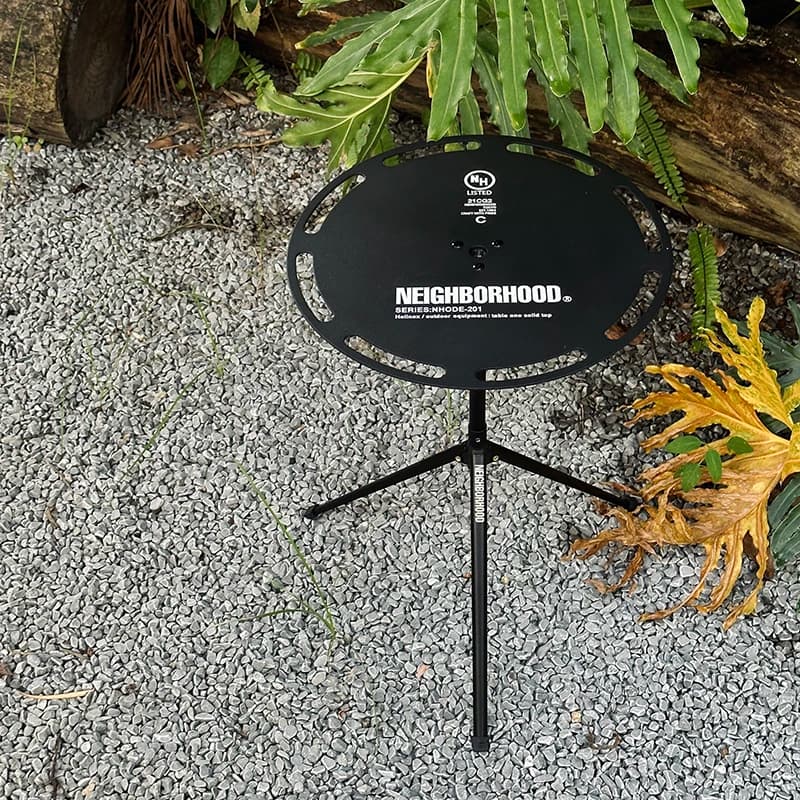 Neighborhood NBHD Outdoor Camping Table Portable Camping Aluminum Alloy Picnic Triangle Folding Table