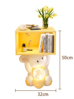Home Decor Cute Rabbit Bedroom Bedside Table Children's Living Room Sofa Side Large Floor Decorations Placing Items Ornament