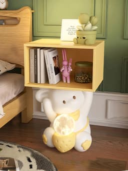 Home Decor Cute Rabbit Bedroom Bedside Table Children's Living Room Sofa Side Large Floor Decorations Placing Items Ornament