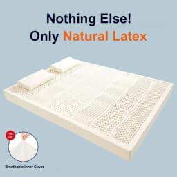 High End Natural Latex Mattress Thailand Pure Rubber Mat Slow Rebound Home Single Double Mattress With Cover Hotel Cushion Mat