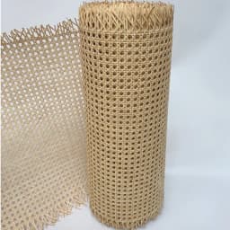 Natural Indonesian Real Rattan Wicker Cane Webbing Roll Furniture Chair Table Repair Material Cabinet Door Ceiling Wall Decor