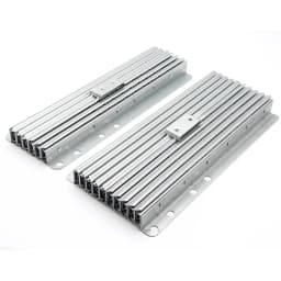 Invisible dining table telescopic guide sliding dining table slide aluminum alloy multifunctional folding extension