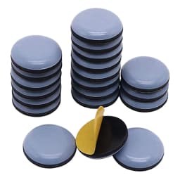 4/8pcs Self-Adhesive Moving Glides Mover Pads For Tables Sofas Chair Round Or Square Rubber Feet Furniture Legs Pads Sliders