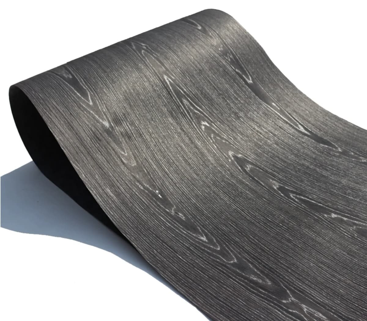 L:2.5meters W:580mm T:0.25mm Black oak patterned technology wood veneer Furniture veneer board wooden door speaker decoration