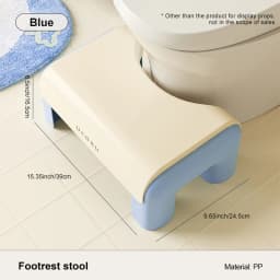 UFORU Toilet stool household footstool thickened strong anti-slip adult squat tool