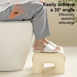 UFORU Toilet stool household footstool thickened strong anti-slip adult squat tool