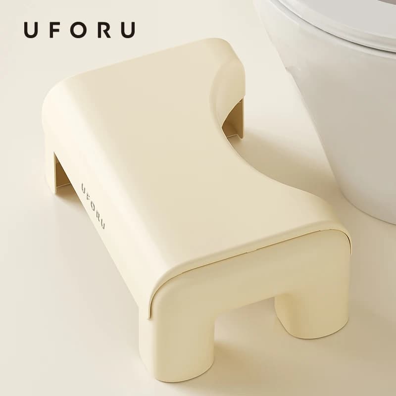 UFORU Toilet stool household footstool thickened strong anti-slip adult squat tool