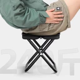 2024 New Adult Children Beach Portable Folding Stool Thickened Chair for Outdoor Camping and Fishing Outdoor Garden Loungers