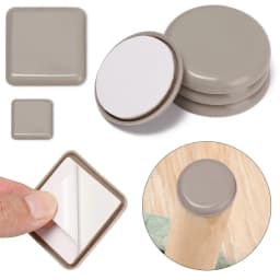 4pcs Slip Mat Anti Scratch Heavy Duty Furniture Thickened Moving Pad Floor Protector Mat Noise Reduce Furniture Sliders