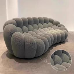 Minimalist European Living Room Couch Double Adults Puffs Bubble Sofas Compressed Boneless Chaise Divano Furniture Home