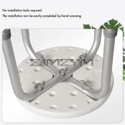 Househeld Non-slip Bath Chair Elderly Bath Tub Shower Chair Disabled People Bathroom And Shower Chair