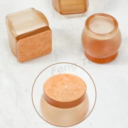 4pcs multiple sizes Non-Slip chair cover sofa legs silicone pads for feet floor protector Furniture fittings galette de chaise